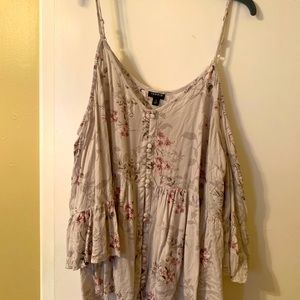 Torrid Cold Shoulder Top